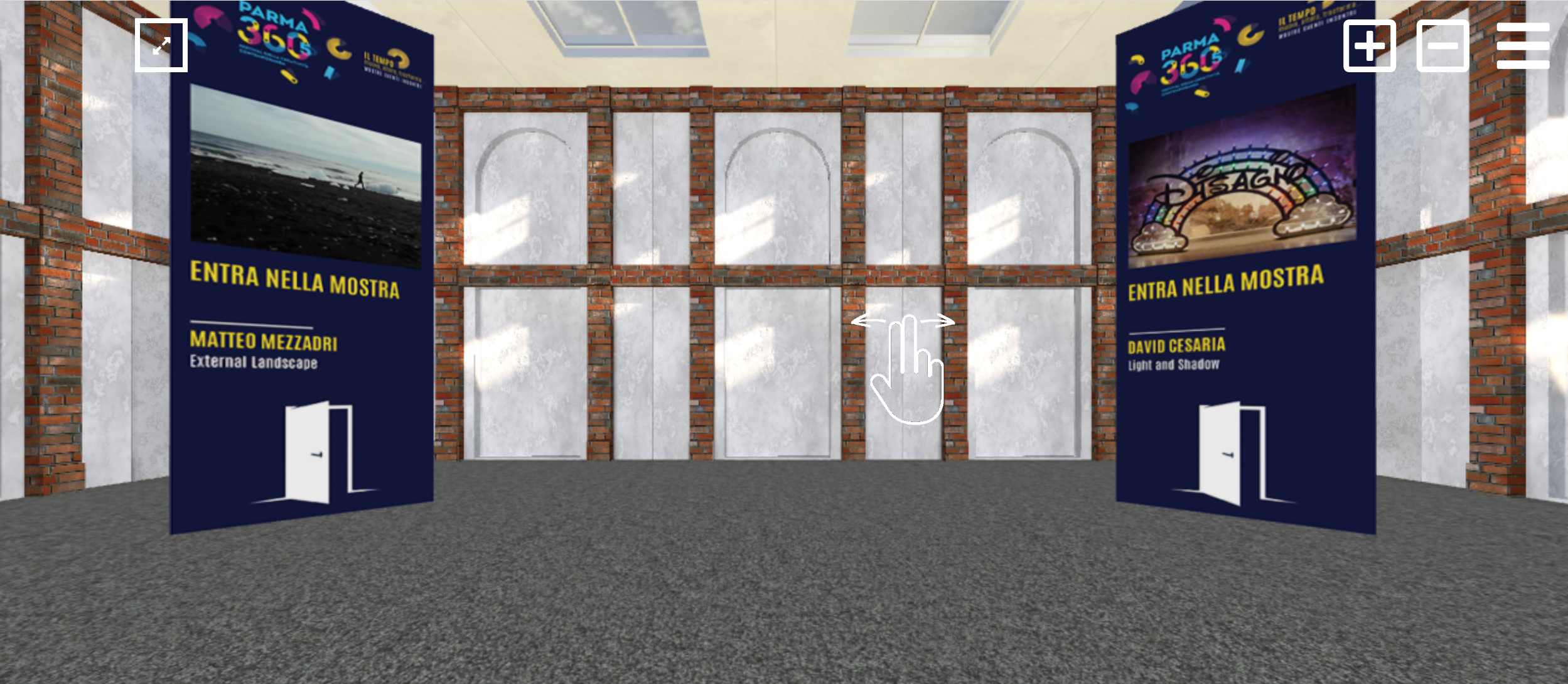 Screenshot PARMA 360 virtual